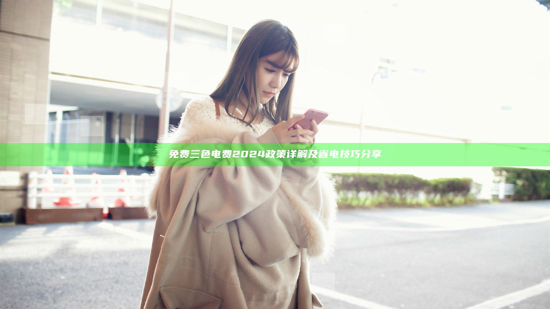 免费三色电费2024政策详解及省电技巧分享