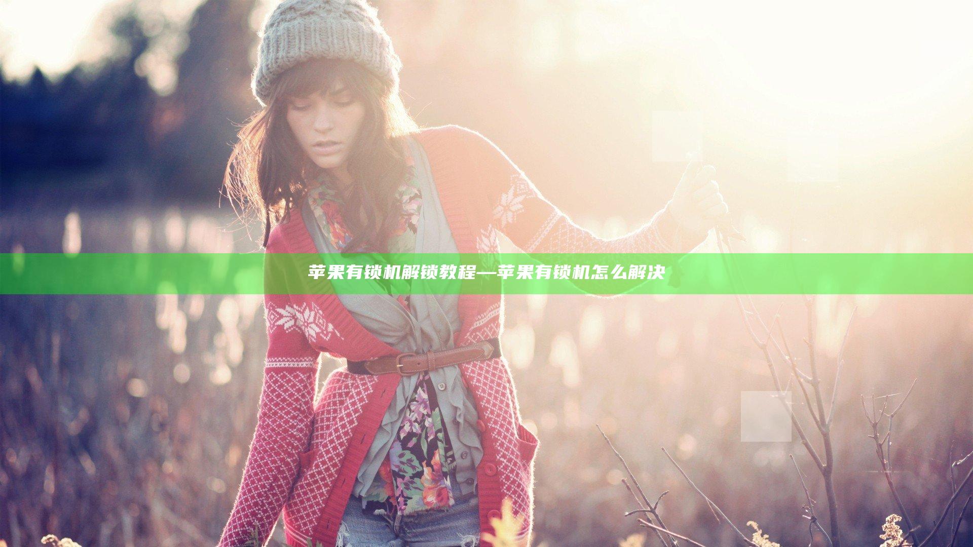苹果有锁机解锁教程—苹果有锁机怎么解决